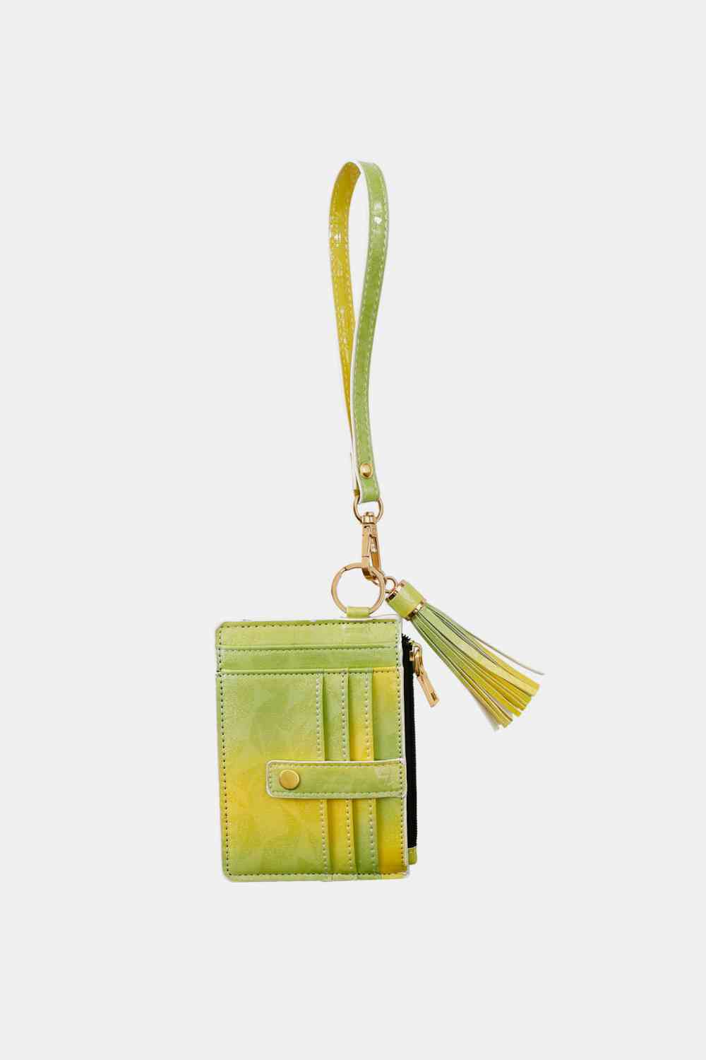 Printed Tassel Keychain with Wallet