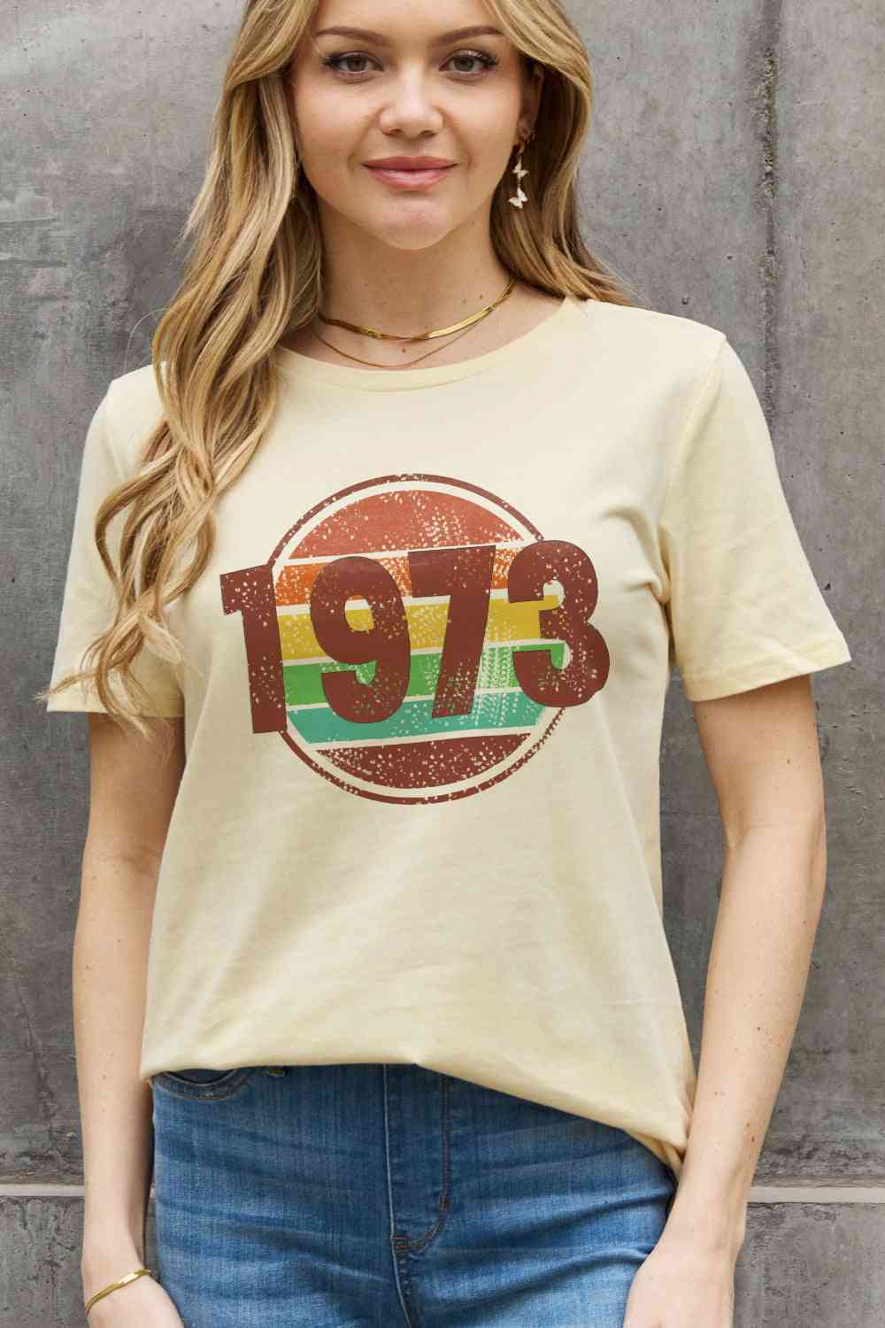 Simply Love Simply Love Full Size 1973 Graphic Cotton Tee