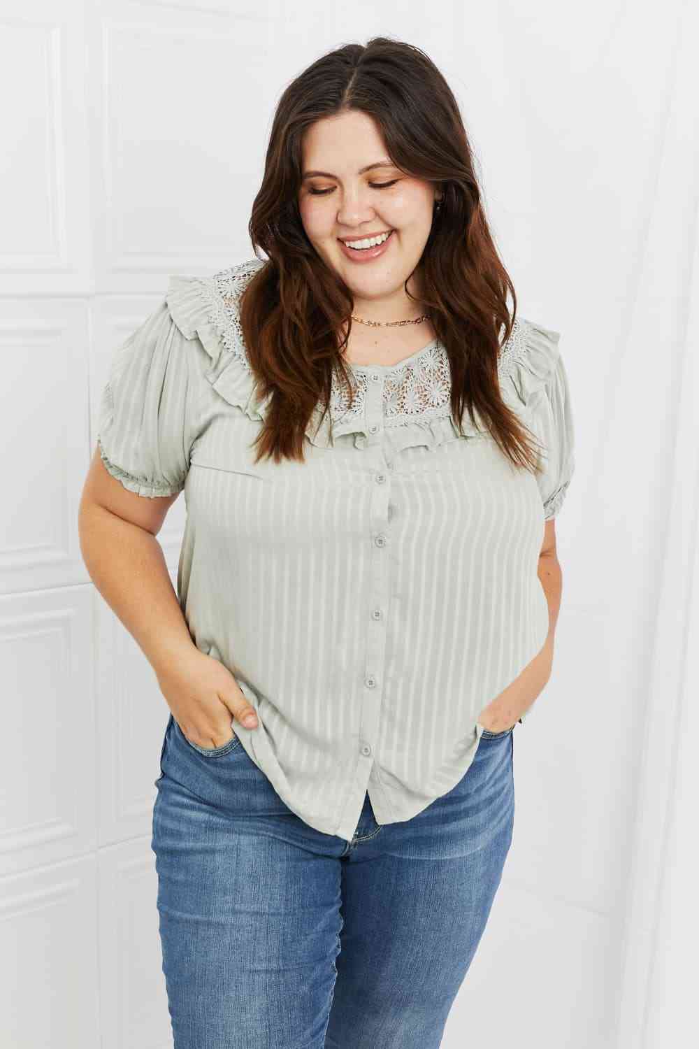 Sweet Talk Short Sleeve Top