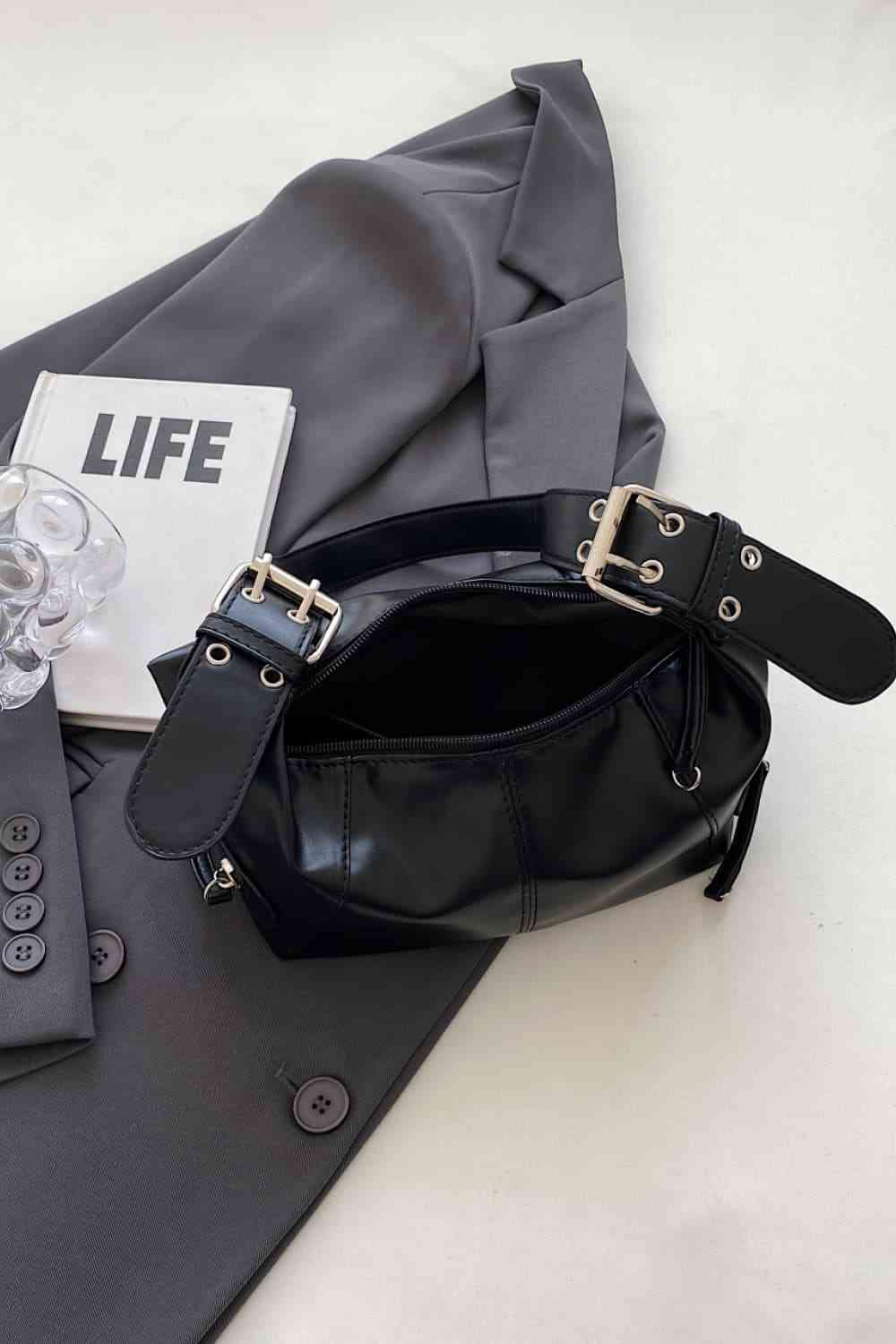 PU Leather Shoulder Bag