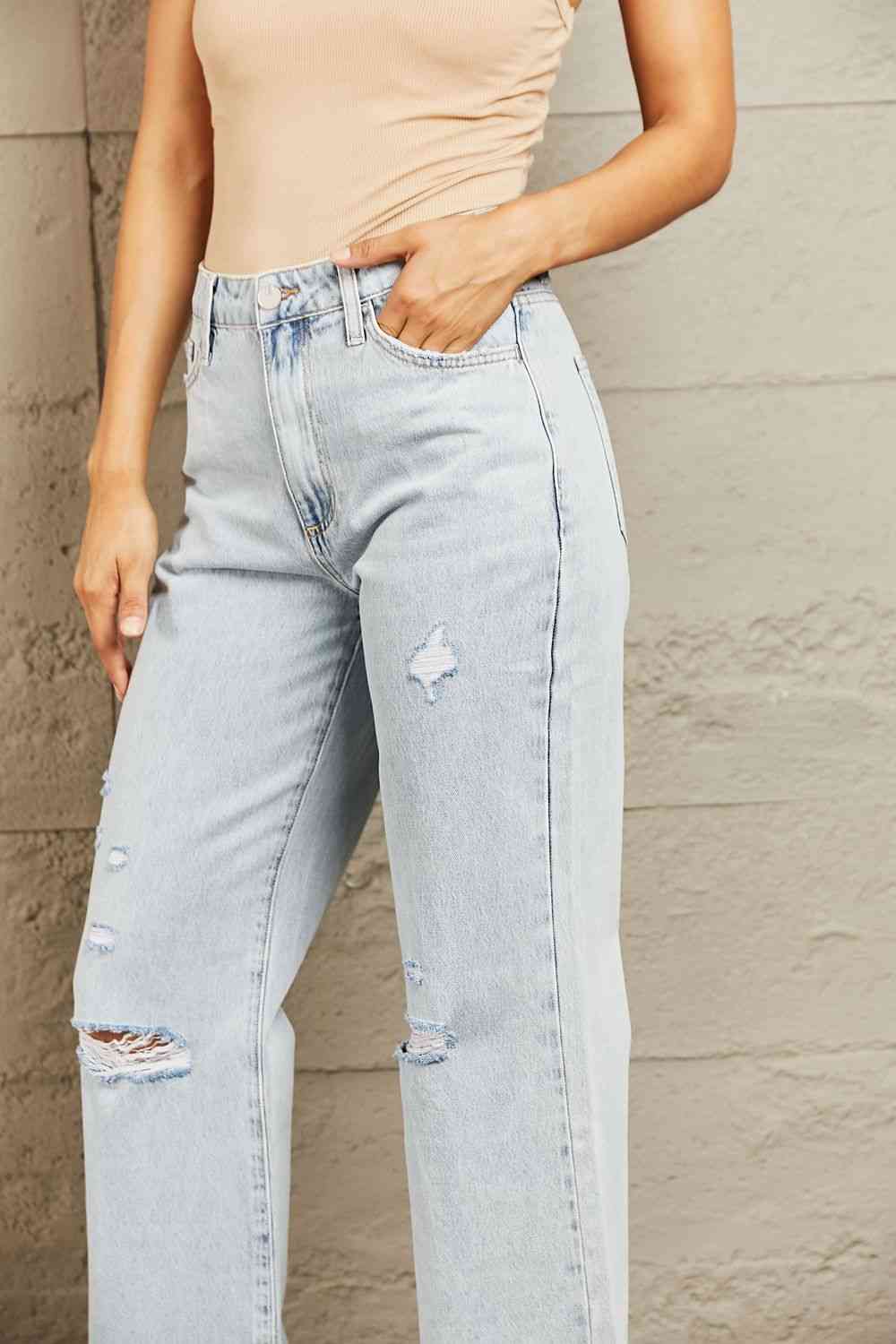 High Waist Flare Jeans