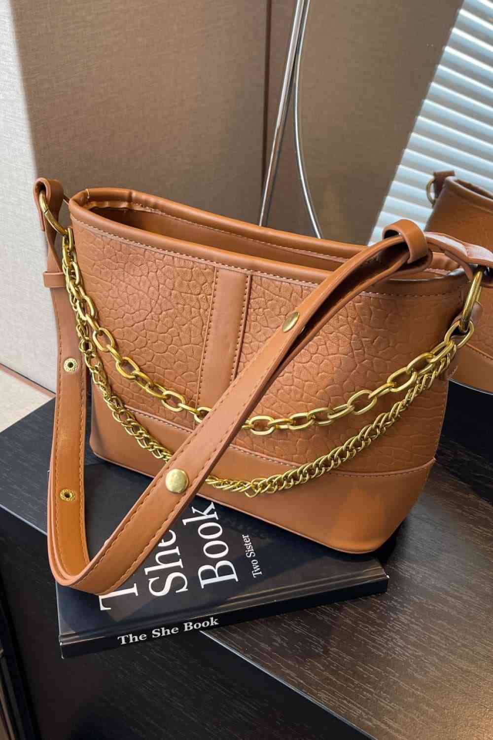 PU Leather Shoulder Bag