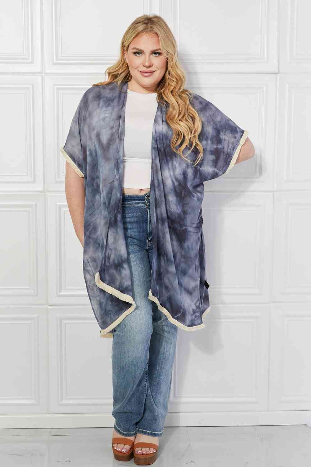 Cloud Rush Swim Cover-Up Kimono