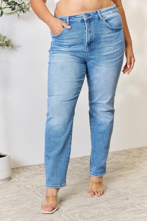 RISEN Full Size Mid Rise Skinny Jeans