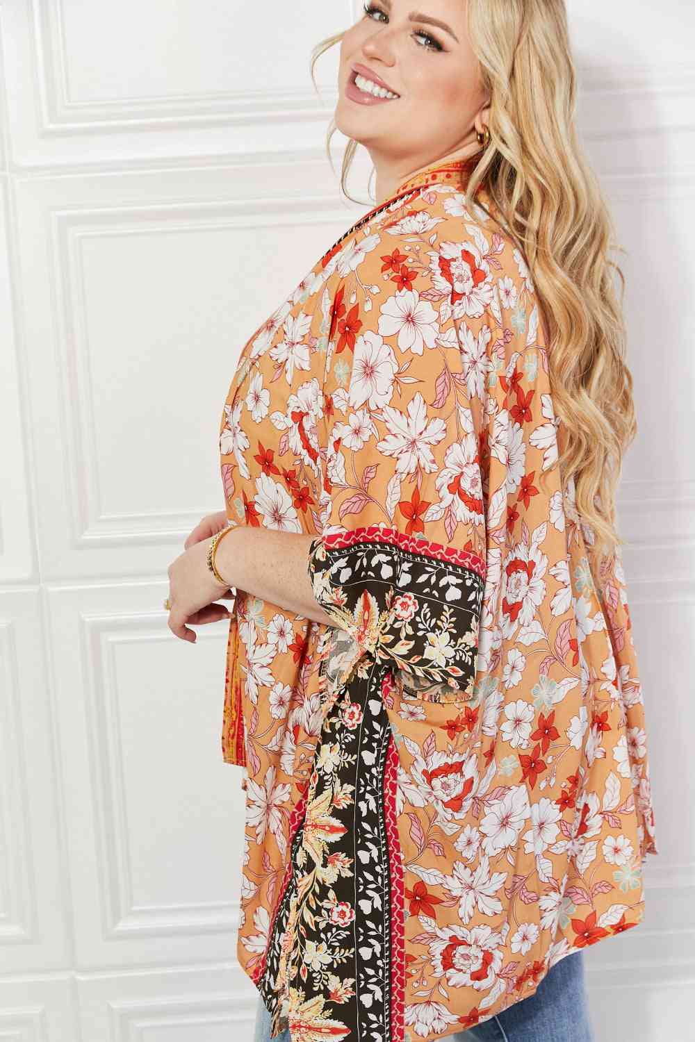 Peachy Keen Cover-Up Kimono