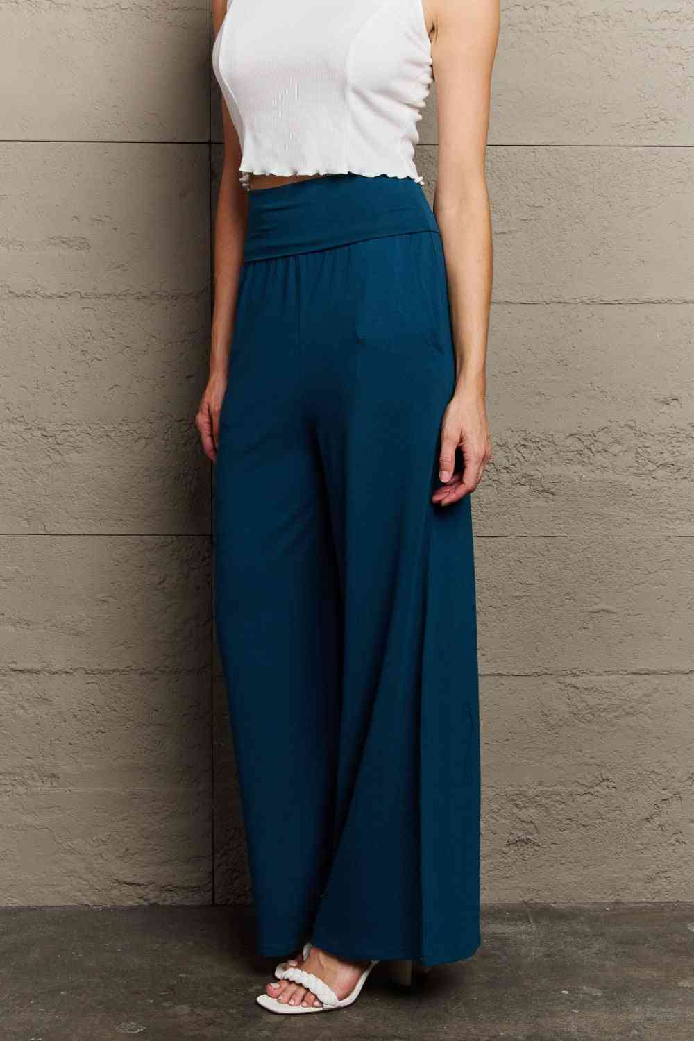 My Best Wish High Waisted Palazzo Pants