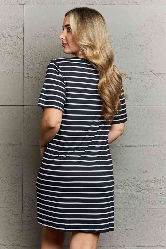 Button Down Sleepwear Dress