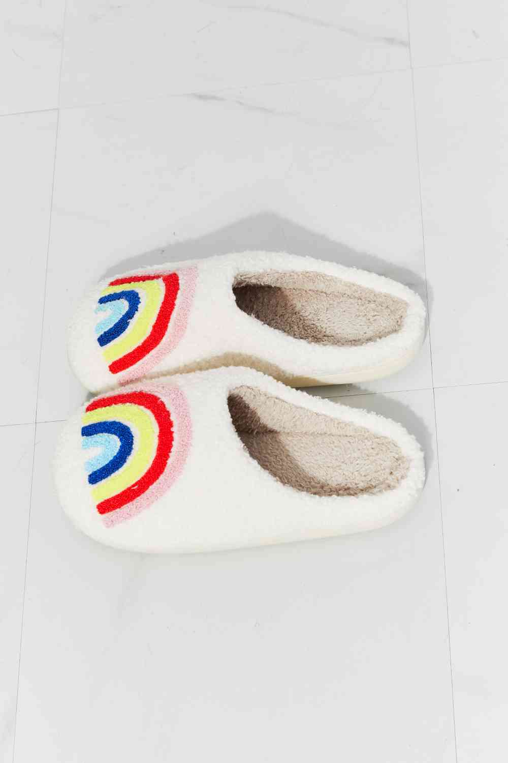 Rainbow Plush Slipper