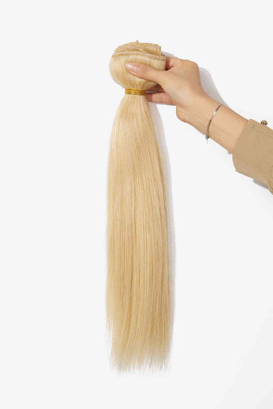 20" 200g #613  Clip-in Hair Extensions Human Hair