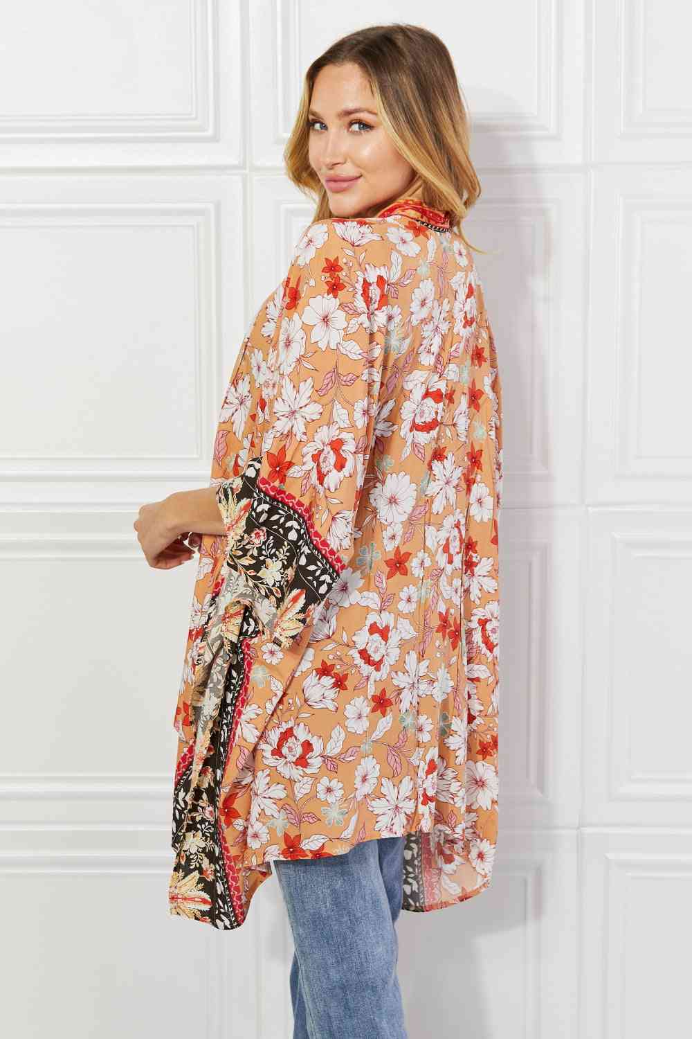 Peachy Keen Cover-Up Kimono