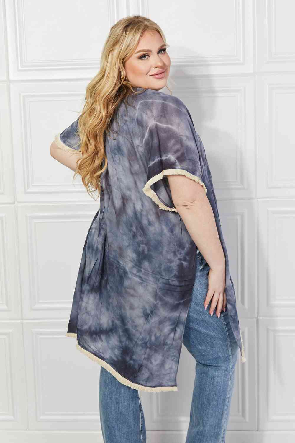 Cloud Rush Swim Cover-Up Kimono