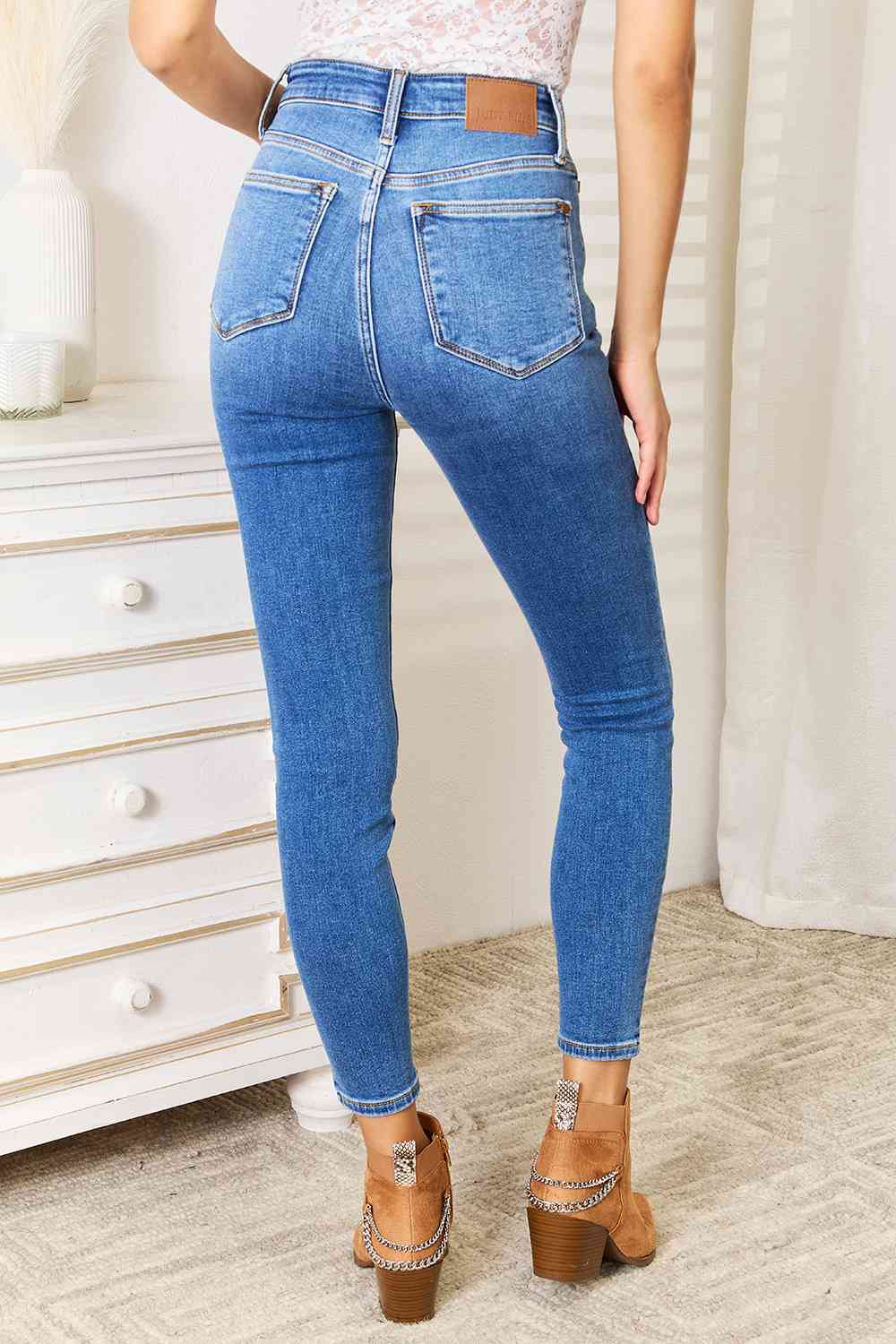 High Waist Skinny Jeans