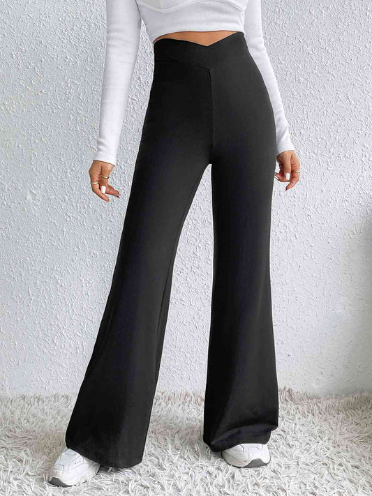 High Waist Flare Pants