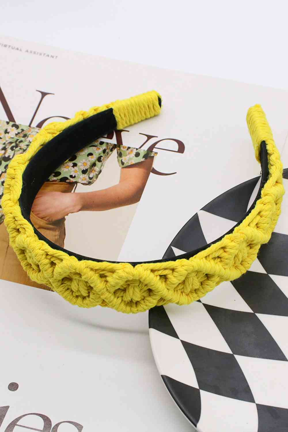 Can't Stop Your Shine Macrame Headband