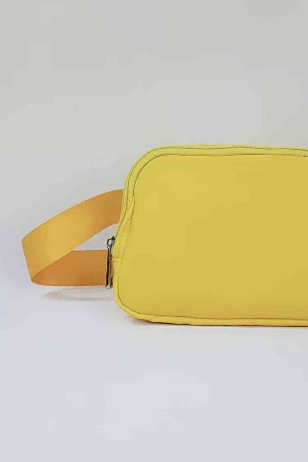 Buckle Zip Closure Fanny Pack