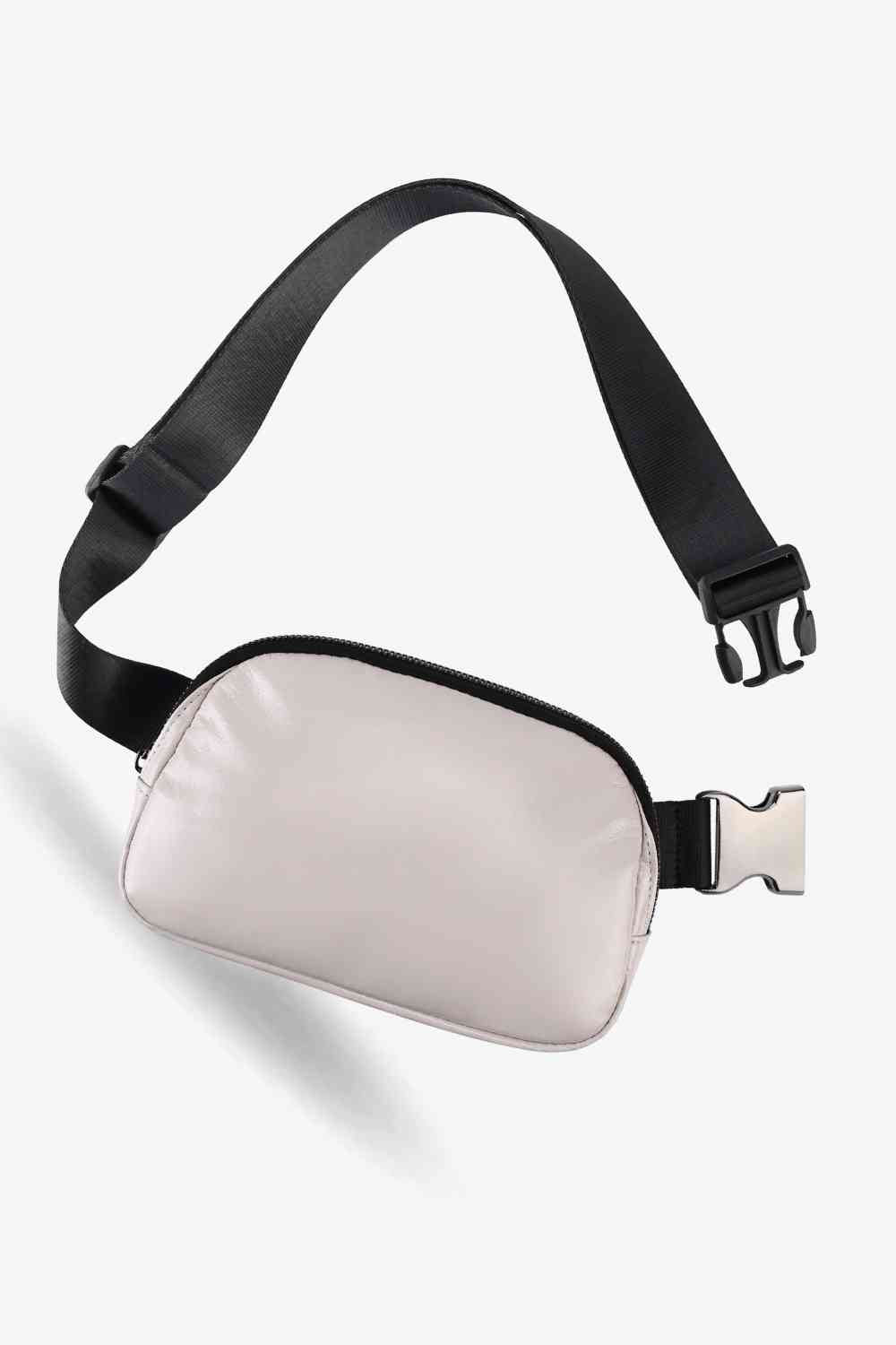 PU Leather Adjustable Strap Sling Bag