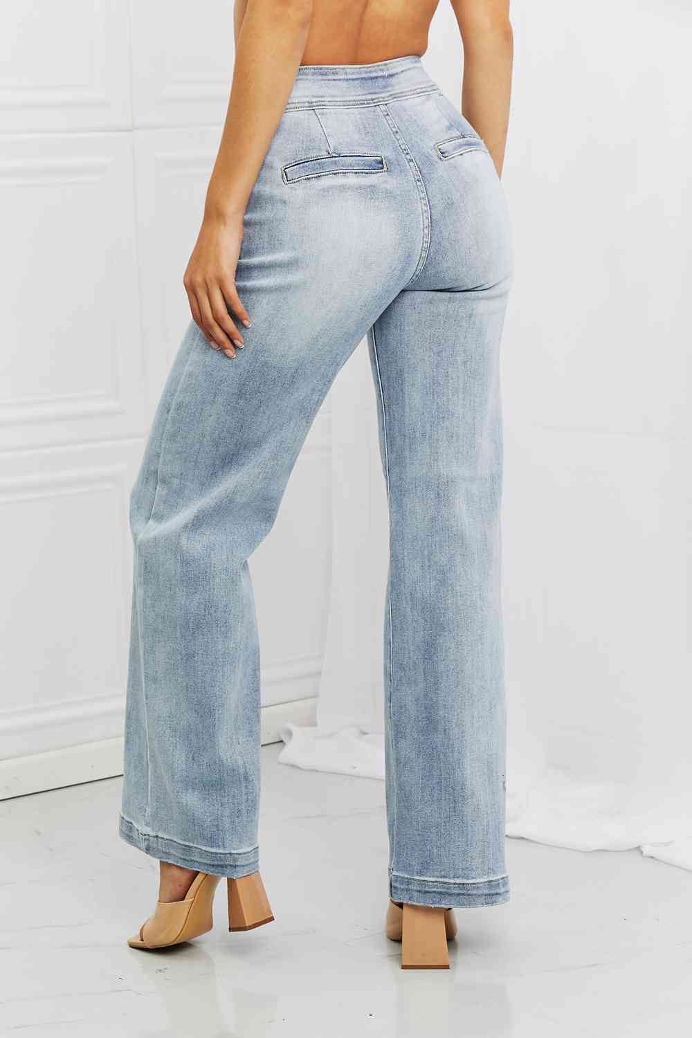 Luisa Wide Flare Jeans