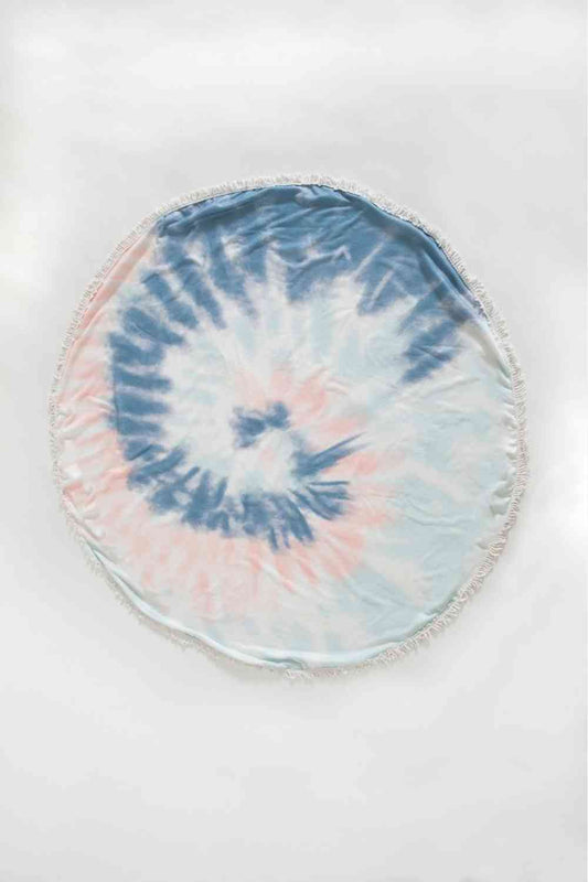 Dreamland Tie Dye Round Beach Towel