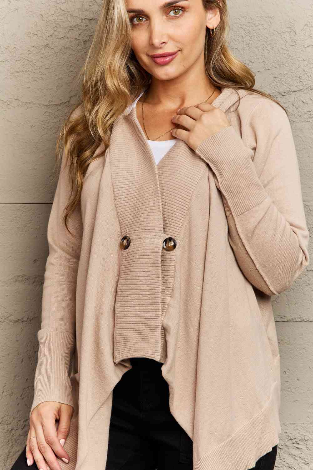 Warm Me Up Hooded Cardigan