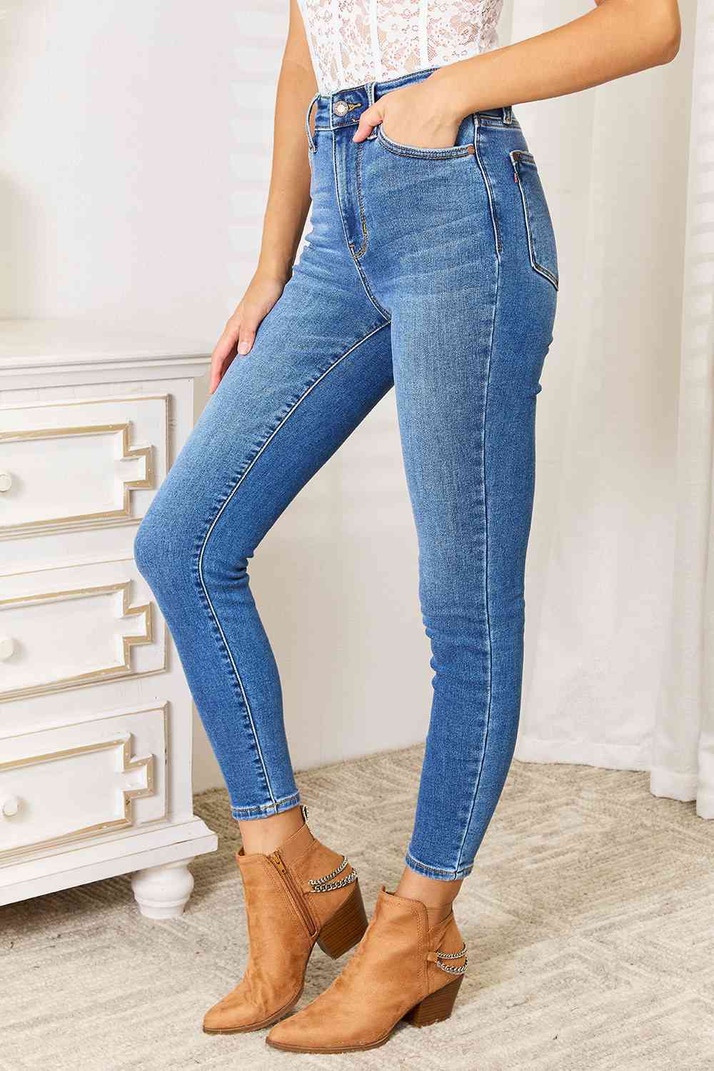 High Waist Skinny Jeans