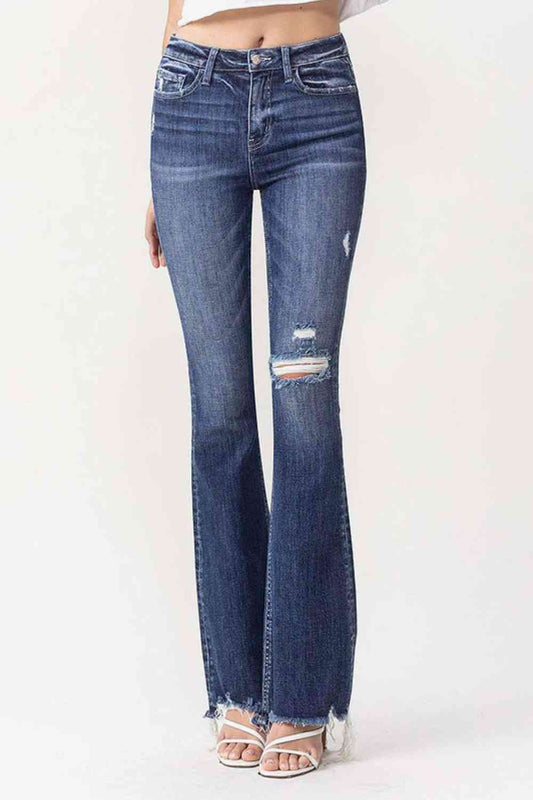 Luna High Rise Flare Jeans