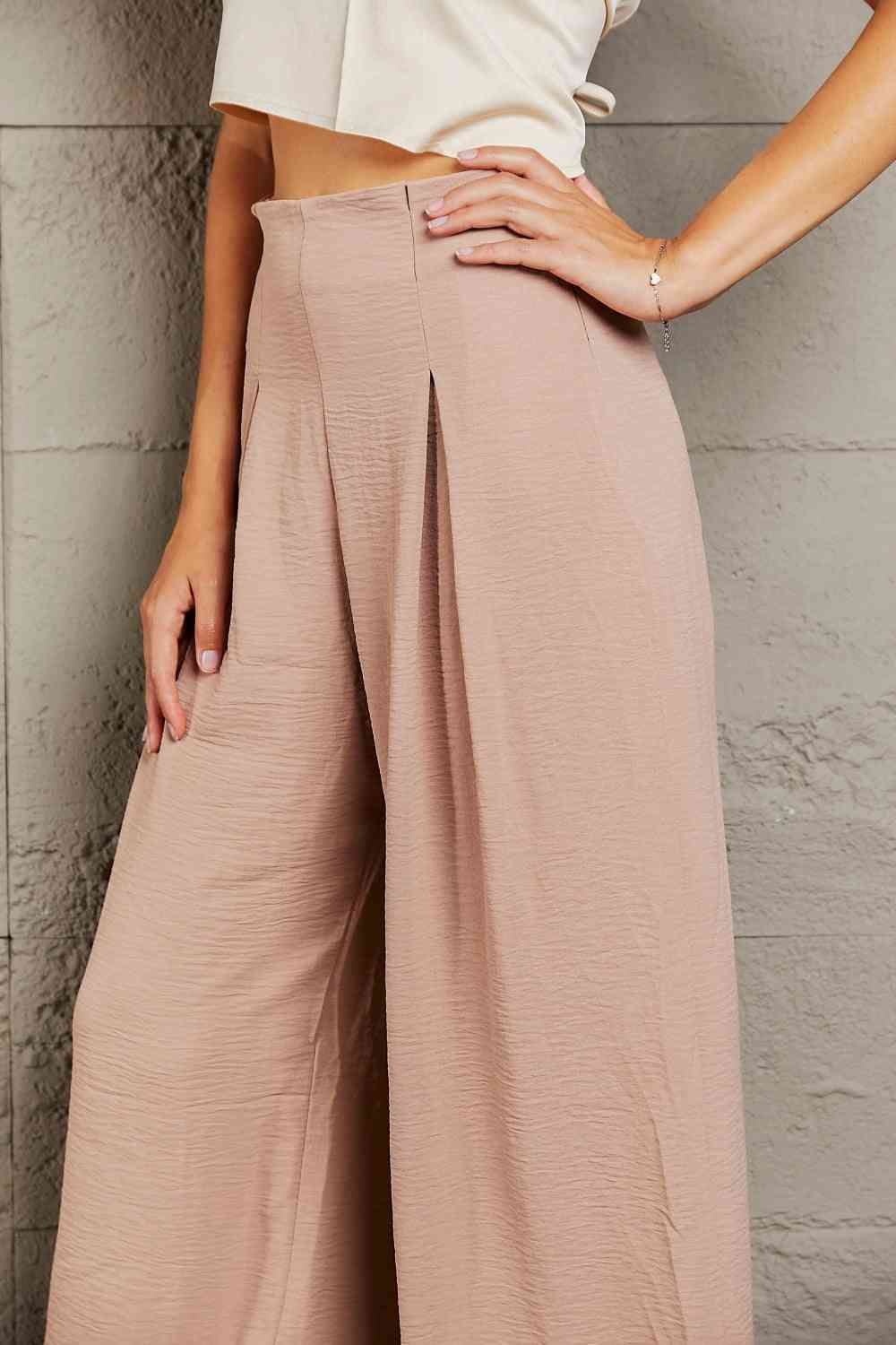 Wide Leg Long Pants