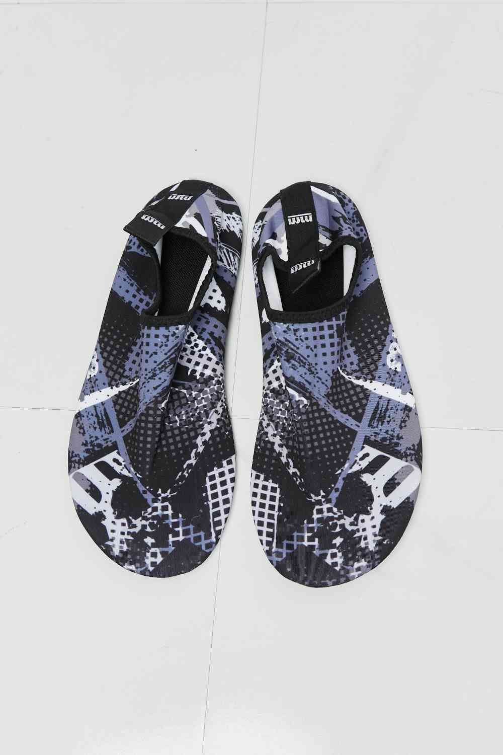 On The Shore Water Shoes in Black Pattern