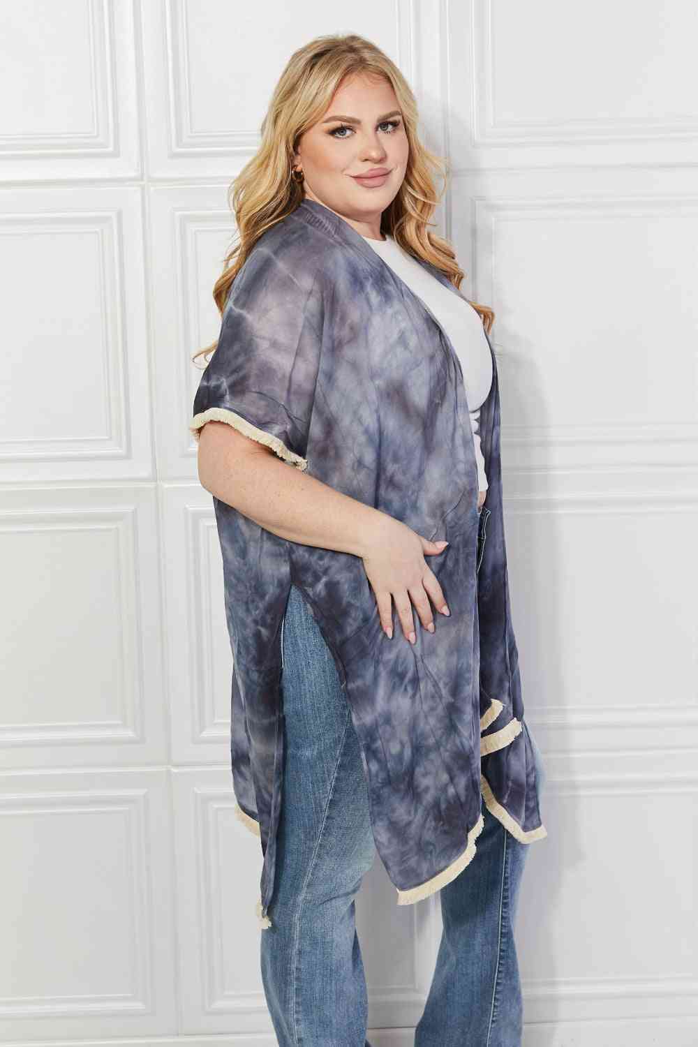 Cloud Rush Swim Cover-Up Kimono