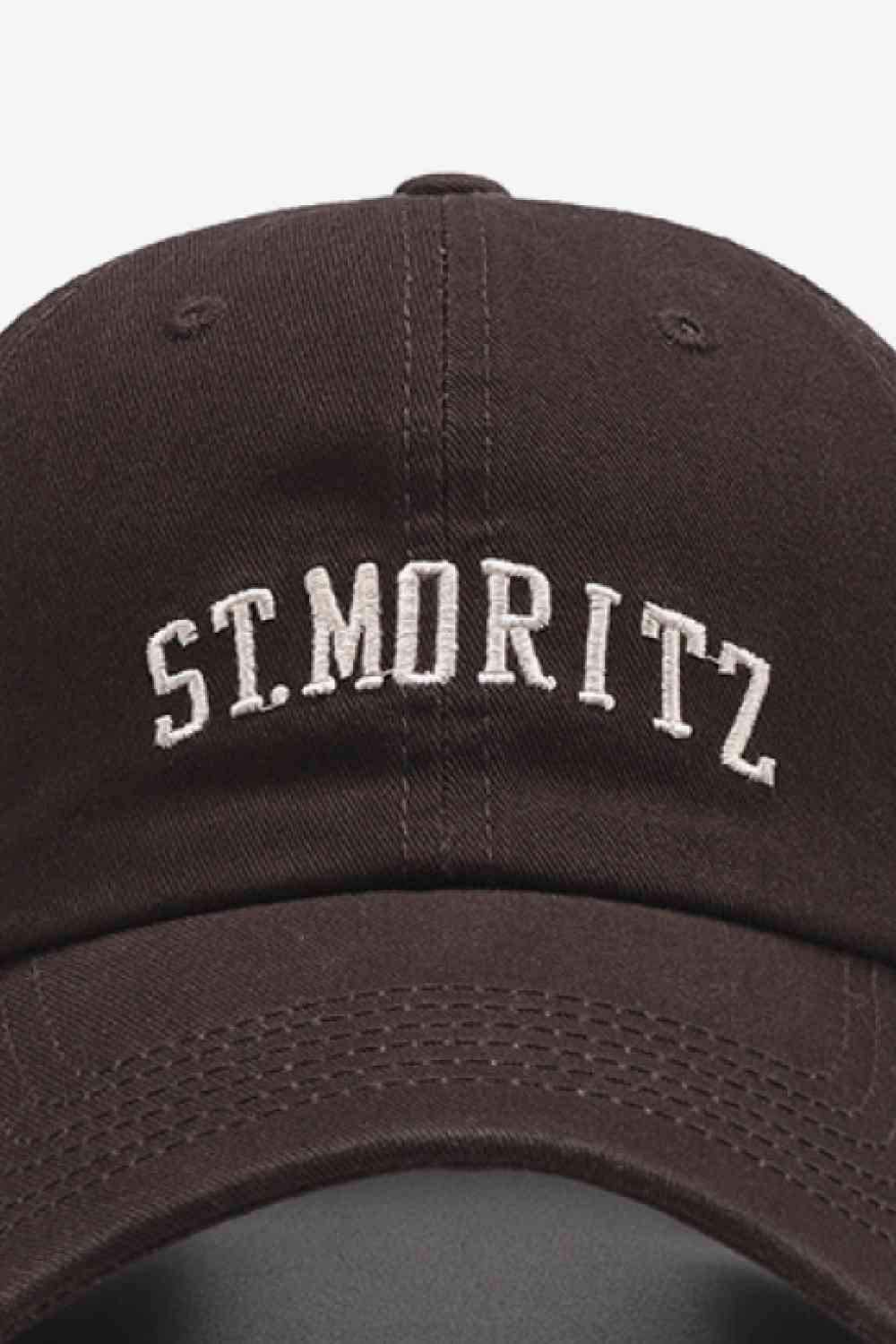 Embroidered Graphic Baseball Cap