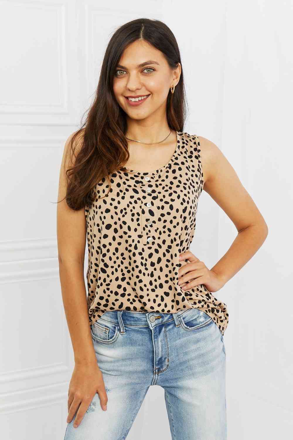 All About Me Sleeveless Top