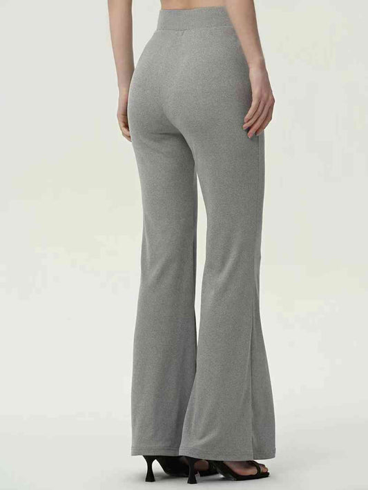 High Waist Flare Leg Pants