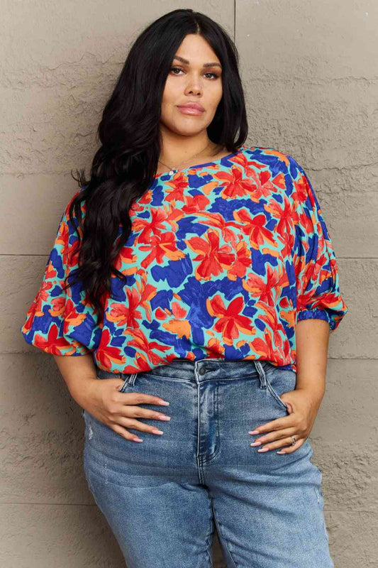 New Season Floral Blouse