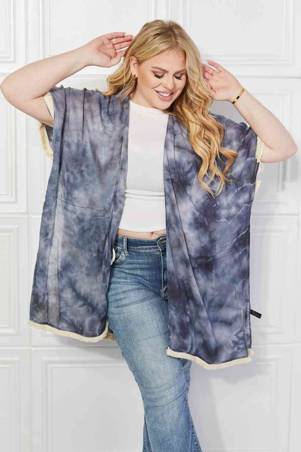 Cloud Rush Swim Cover-Up Kimono