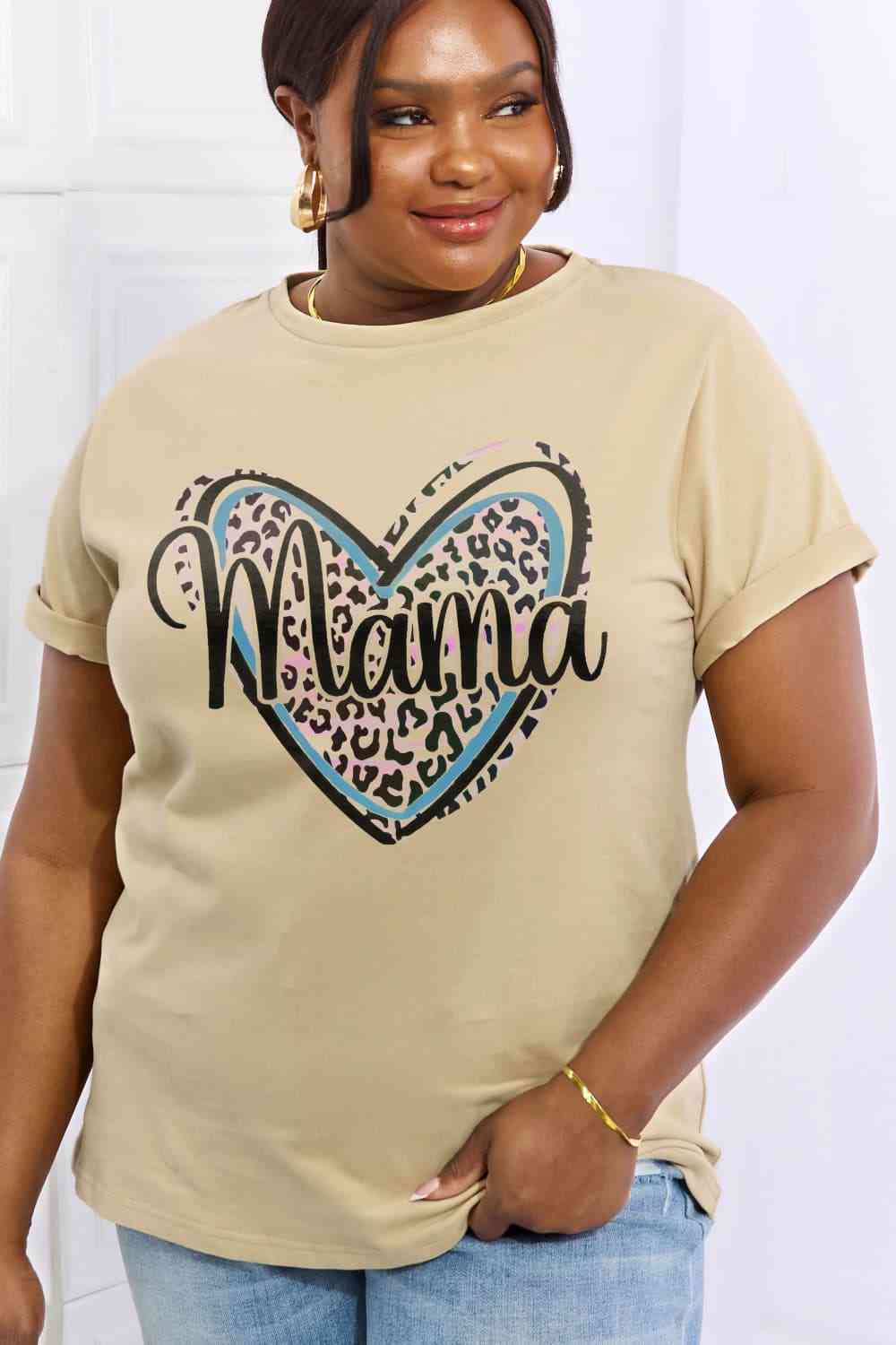 Simply Love Full Size MAMA Graphic Cotton Tee