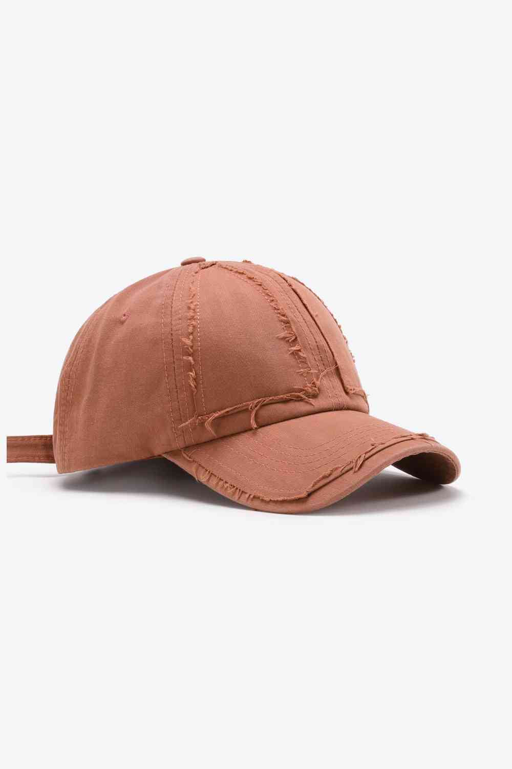 Distressed Adjustable Baseball Cap