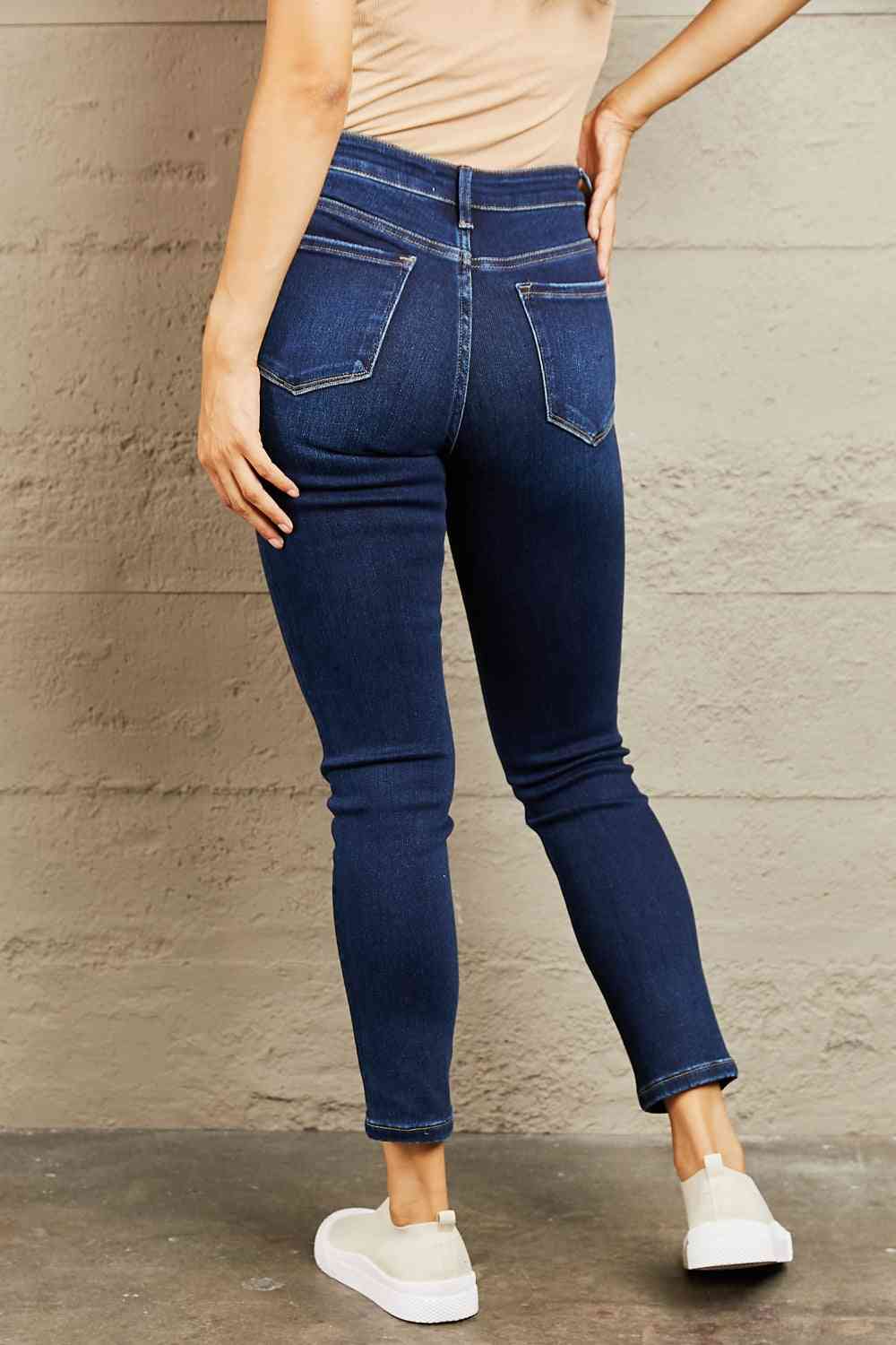 Mid Rise Slim Jeans