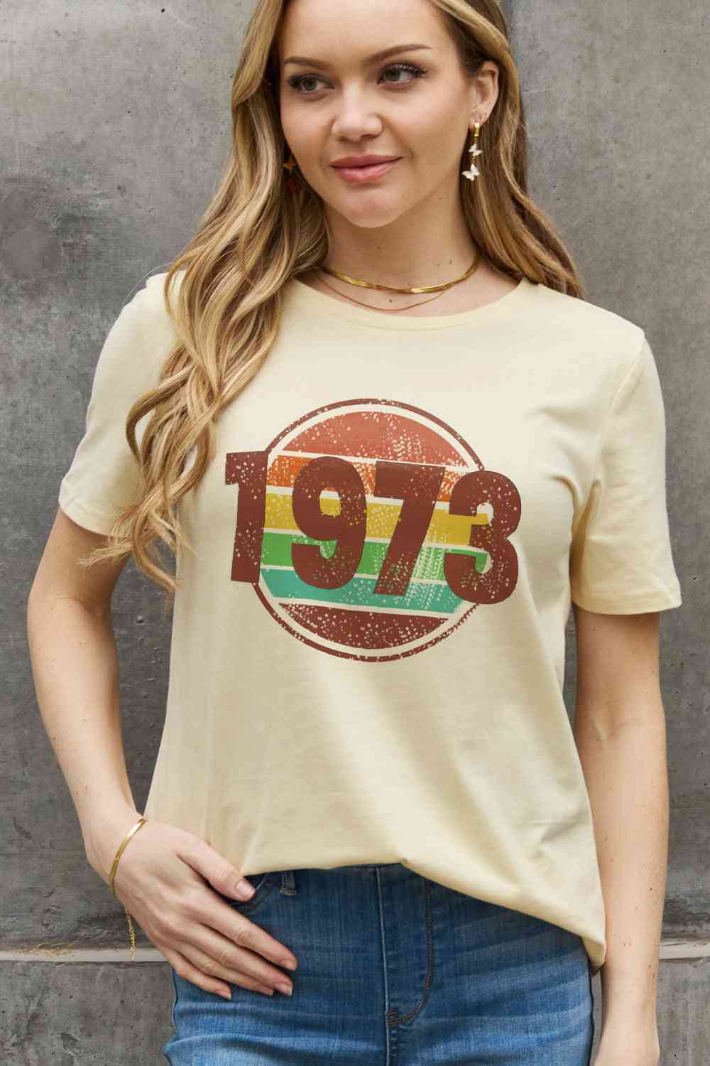 Simply Love Simply Love Full Size 1973 Graphic Cotton Tee