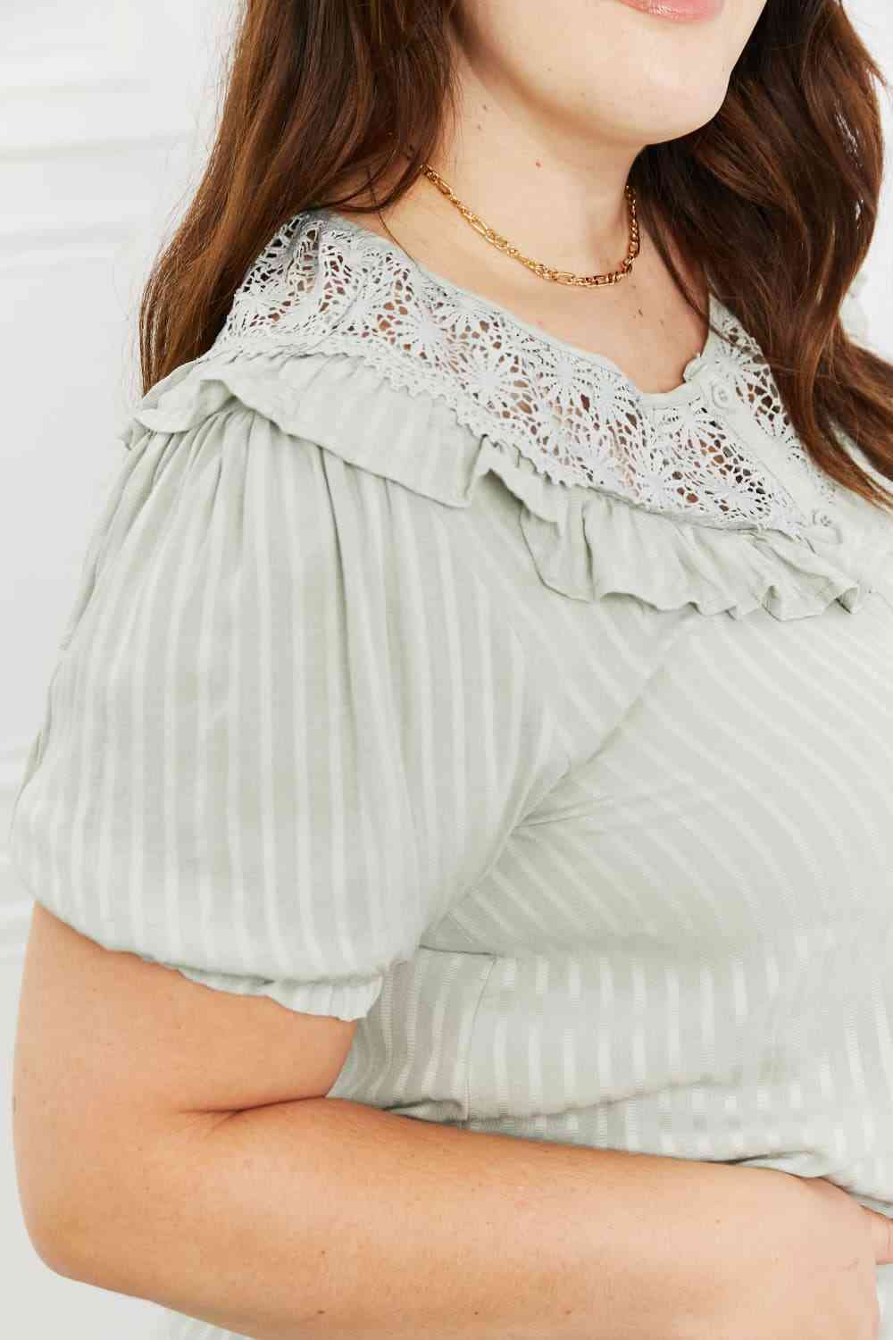 Sweet Talk Short Sleeve Top