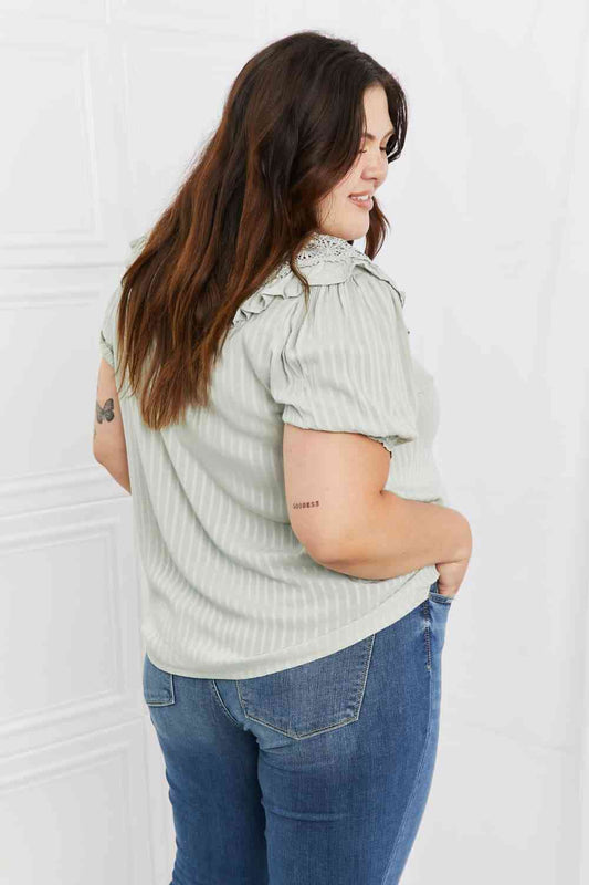 Sweet Talk Short Sleeve Top