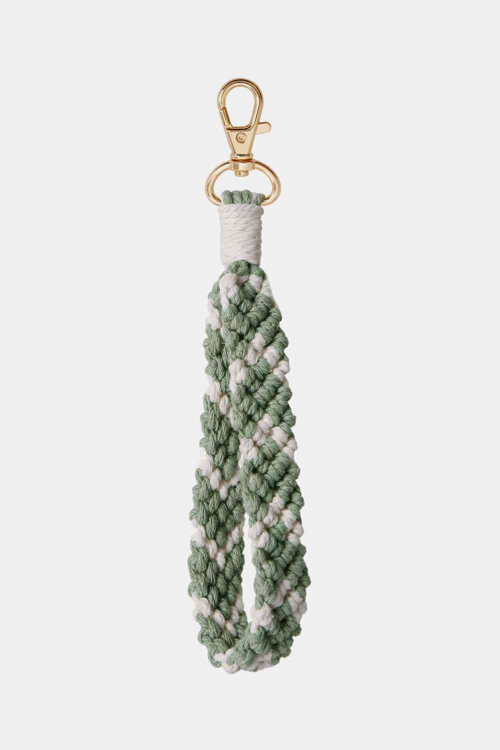 Macrame Wristlet Key Chain