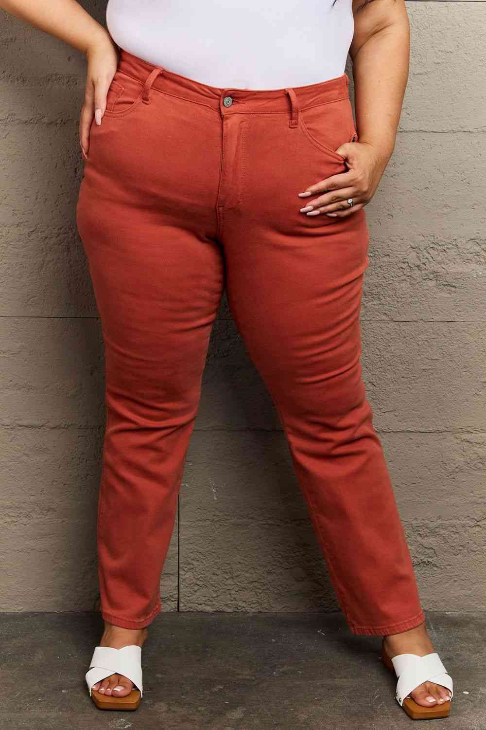 Olivia Mid Rise Slim Bootcut Jeans