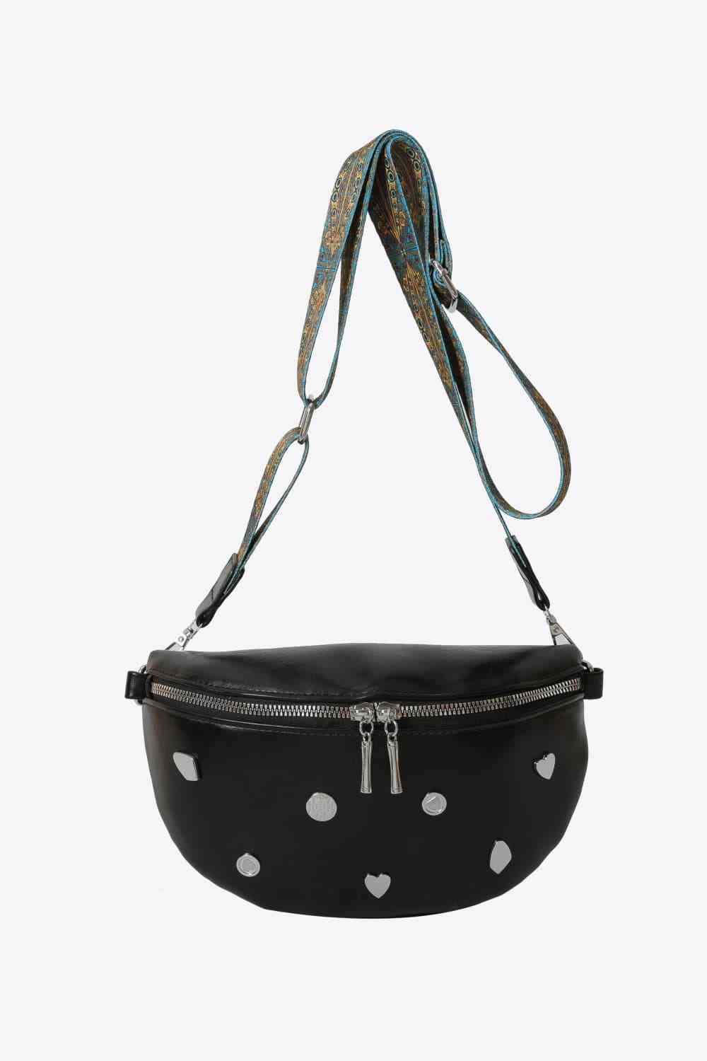 PU Leather Sling Bag