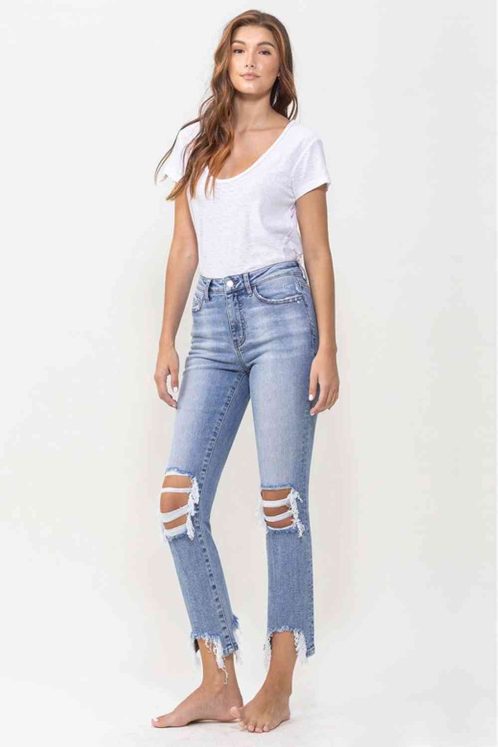 Courtney Super High Rise Kick Flare Jeans