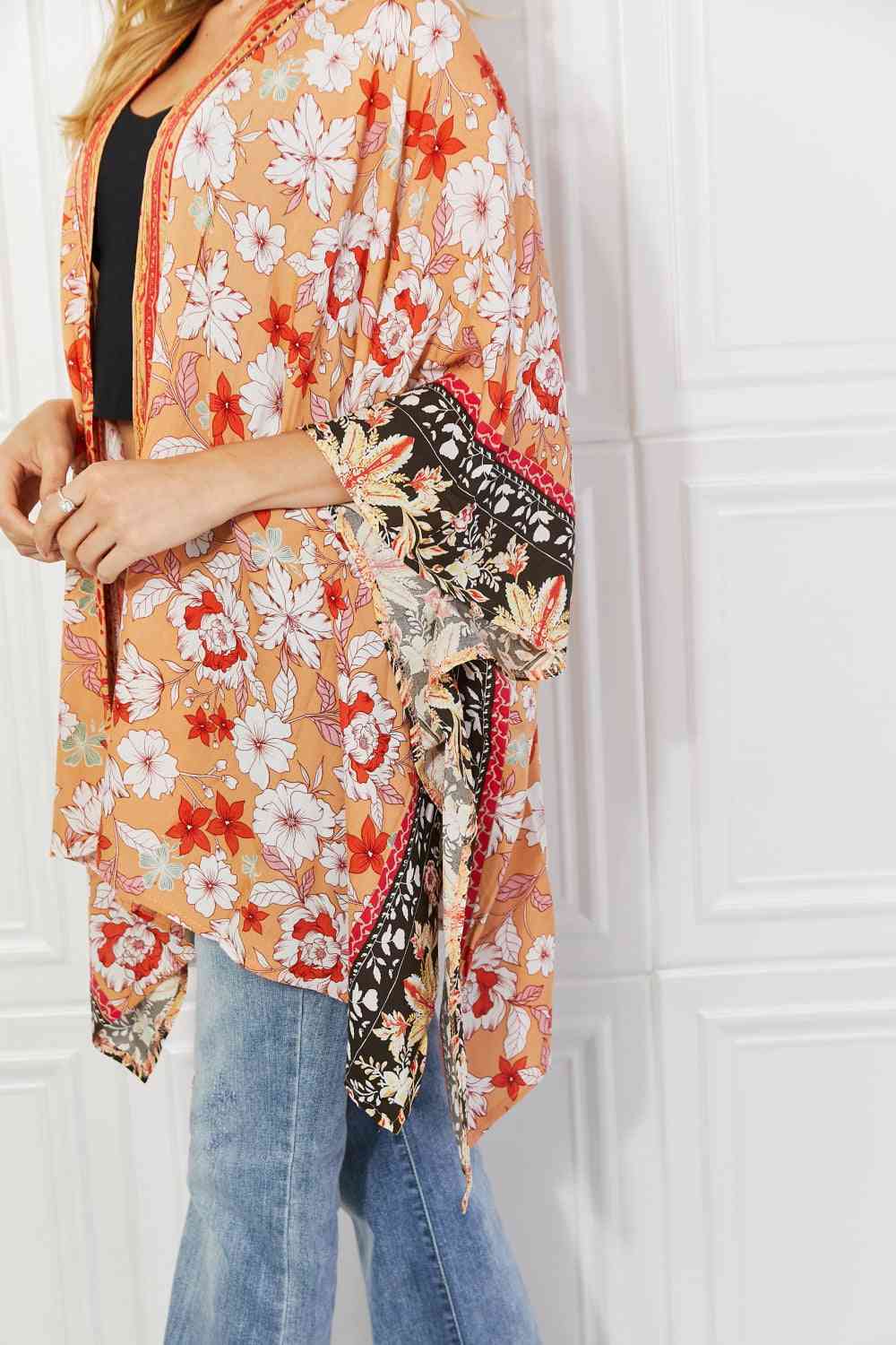 Peachy Keen Cover-Up Kimono