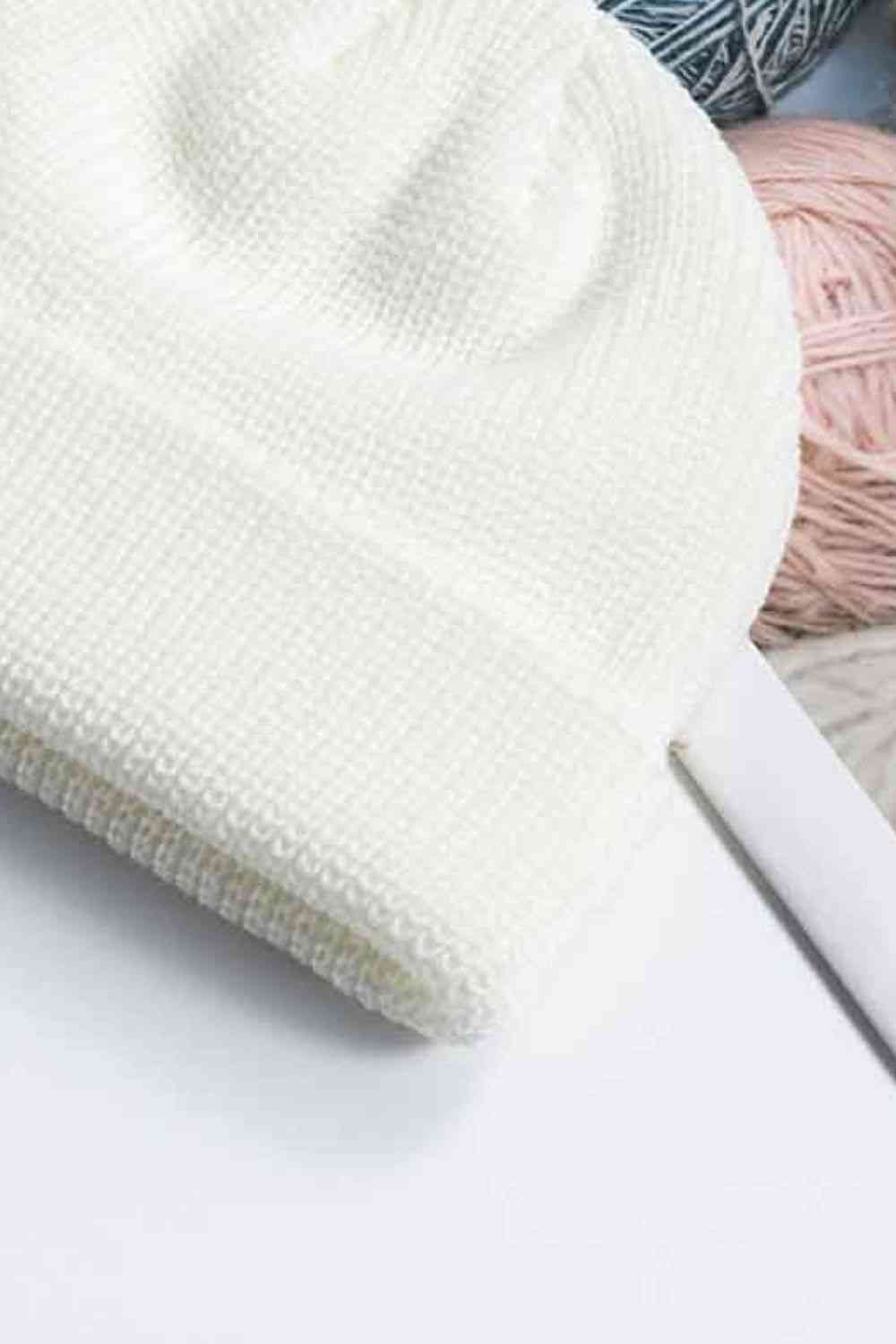 Cozy Rib-Knit Cuff Beanie