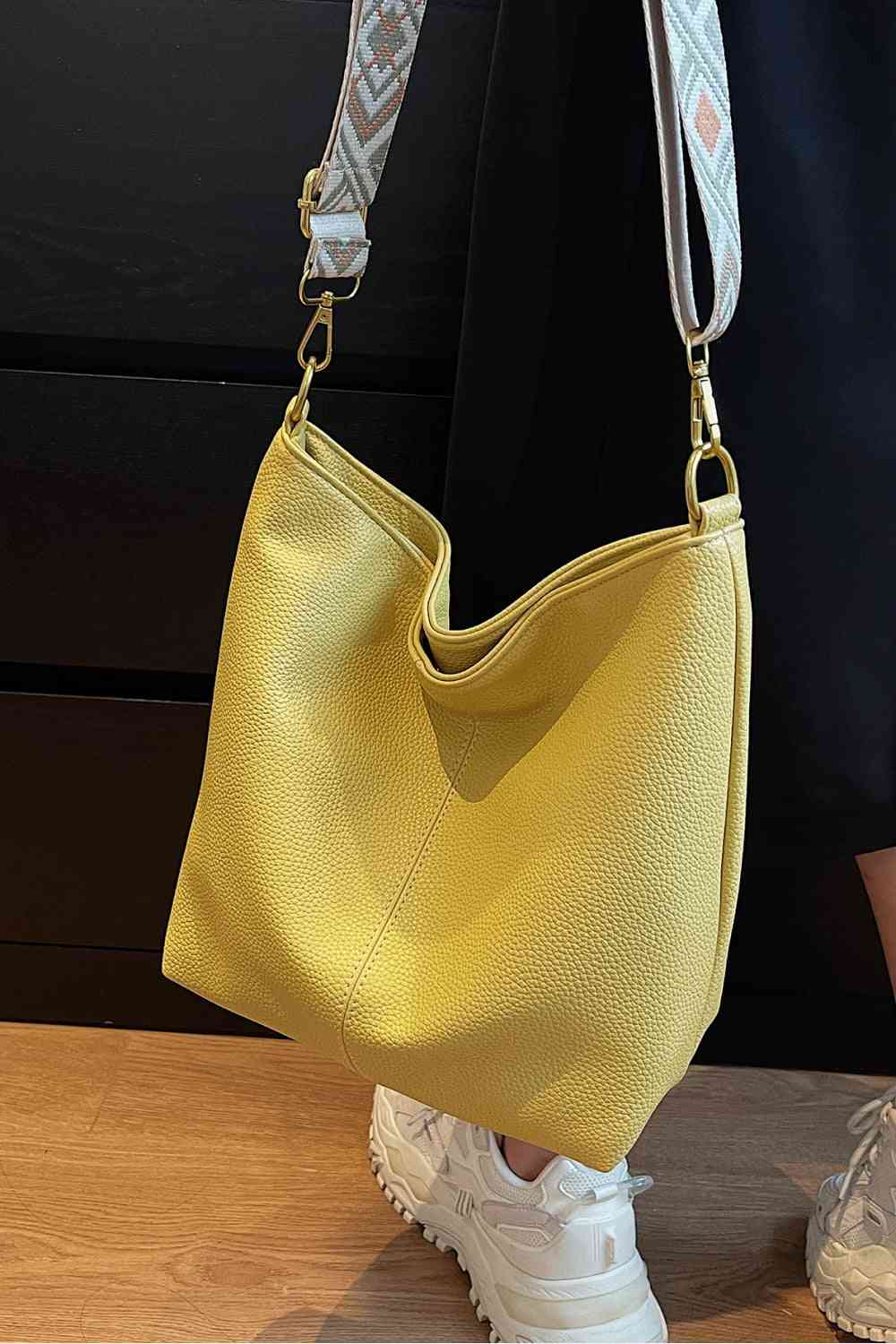 Adored PU Leather Shoulder Bag