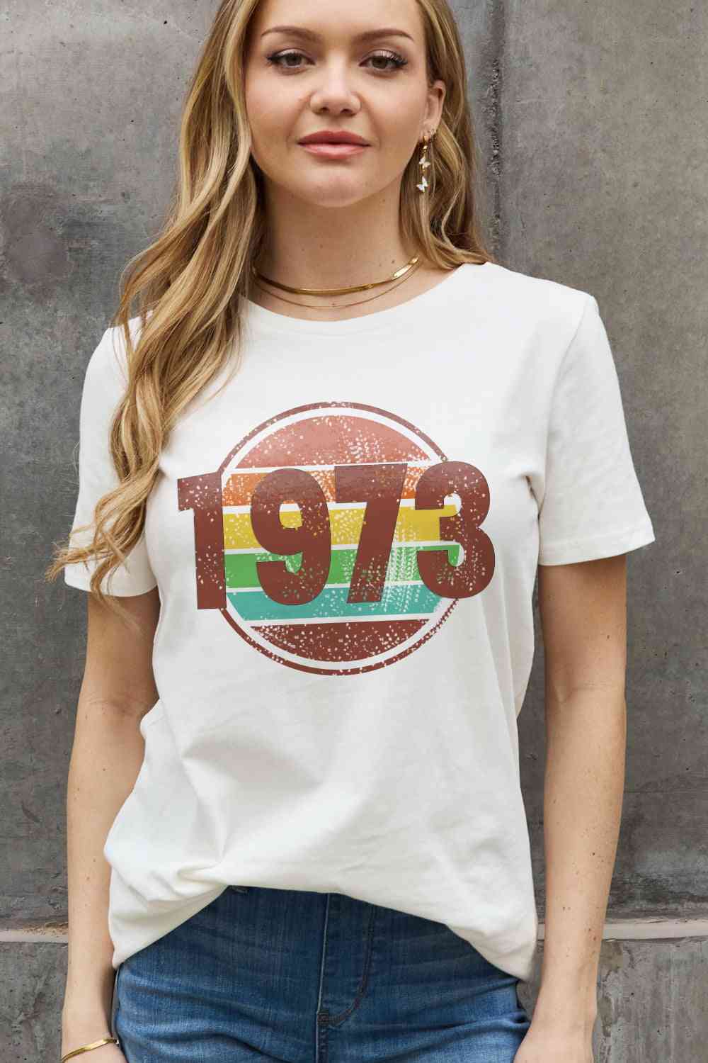 Simply Love Simply Love Full Size 1973 Graphic Cotton Tee