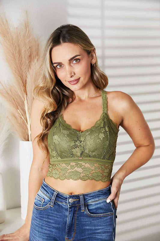 Juliette Crisscross Lace Bralette