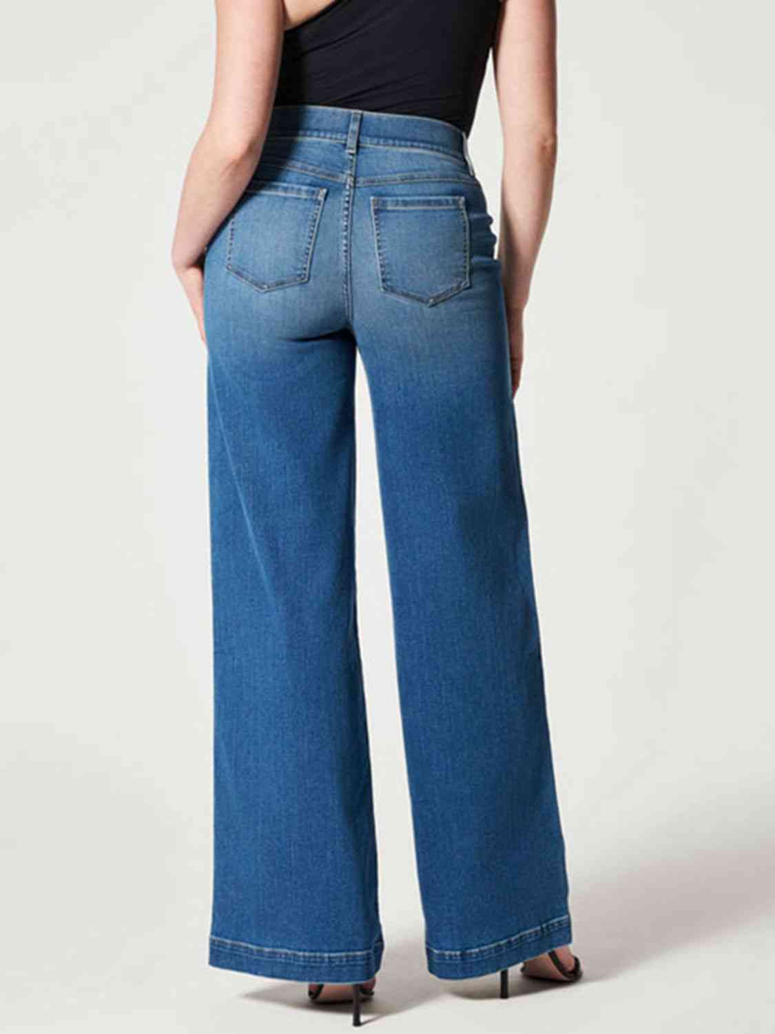 Wide Leg Long Jeans