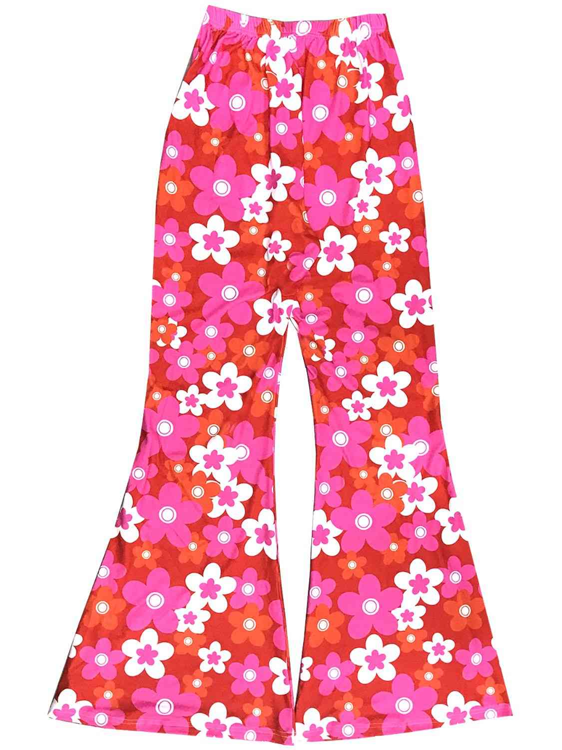 Floral Flare Leg Pants